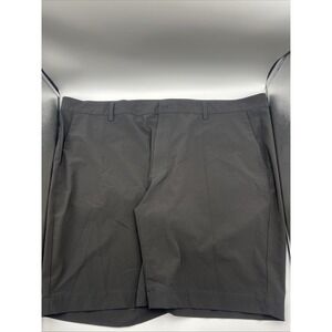 Cutter & Buck Mens Black Flat‎ Front Short Size 42 With 9" Inseam